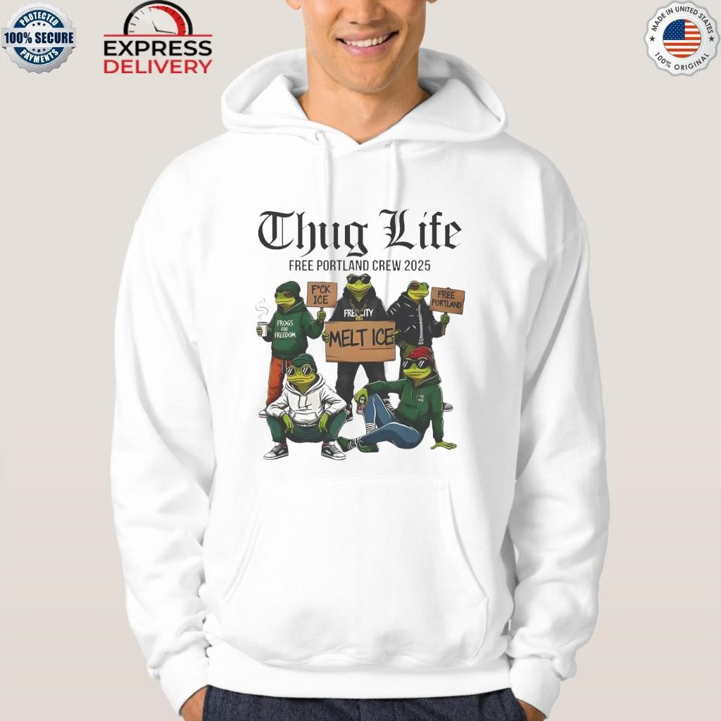 Portland Frog Thug Life Shirt