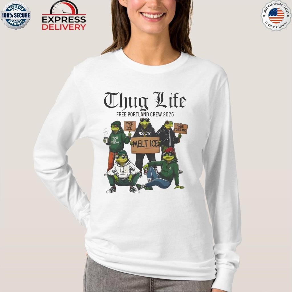 Portland Frog Thug Life Shirt