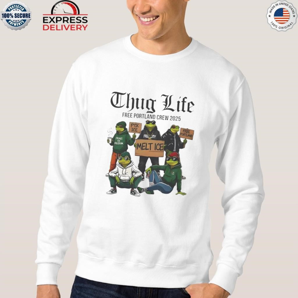 Portland Frog Thug Life Shirt