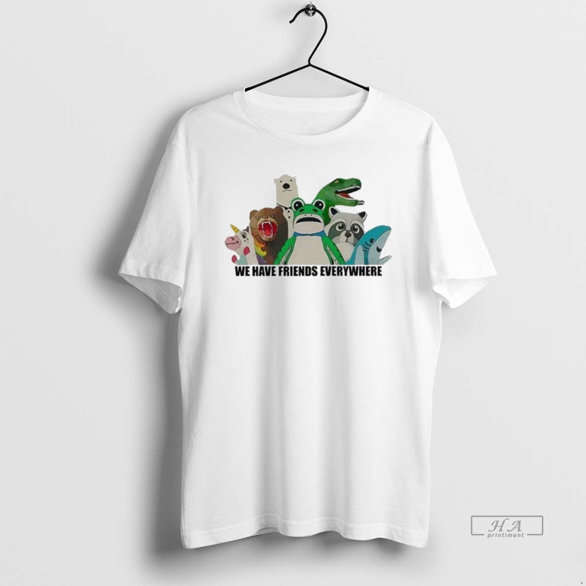 Official Portland Frog We Have Friends Everywhere T-Shirts, Hoodie, Sweatshirt | InkRitualCo.com