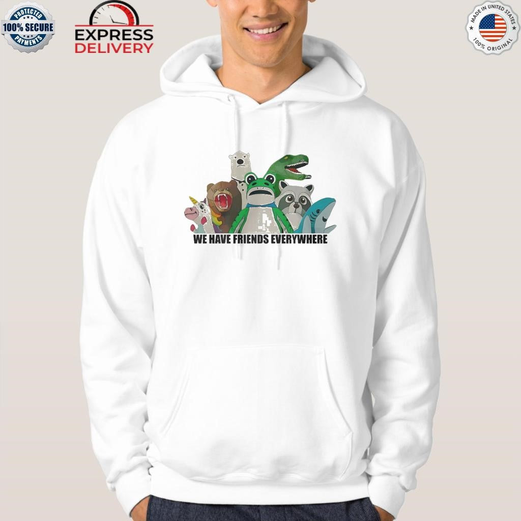 Portland Frog We Have Friends Everywhere Shirt
