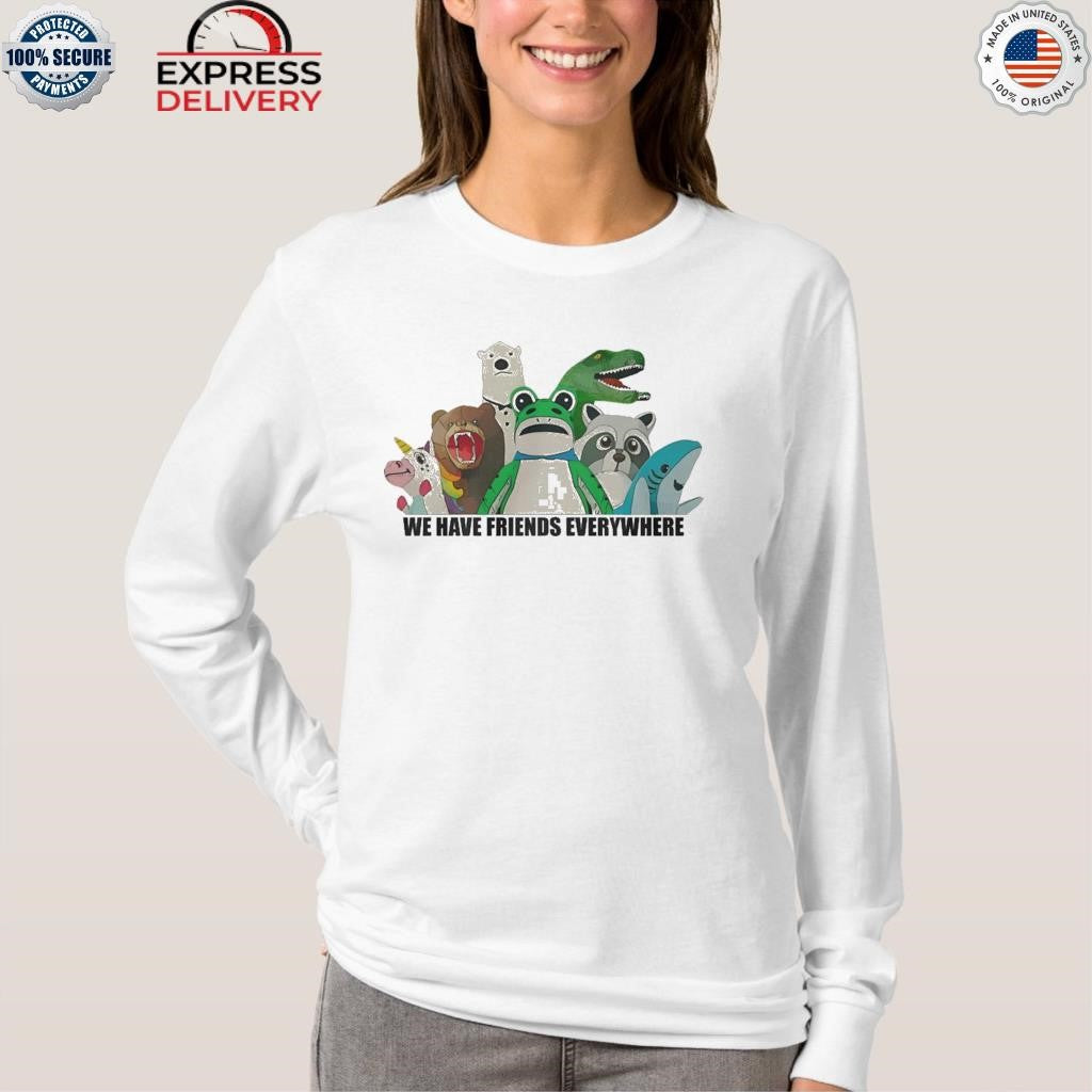 Portland Frog We Have Friends Everywhere Shirt