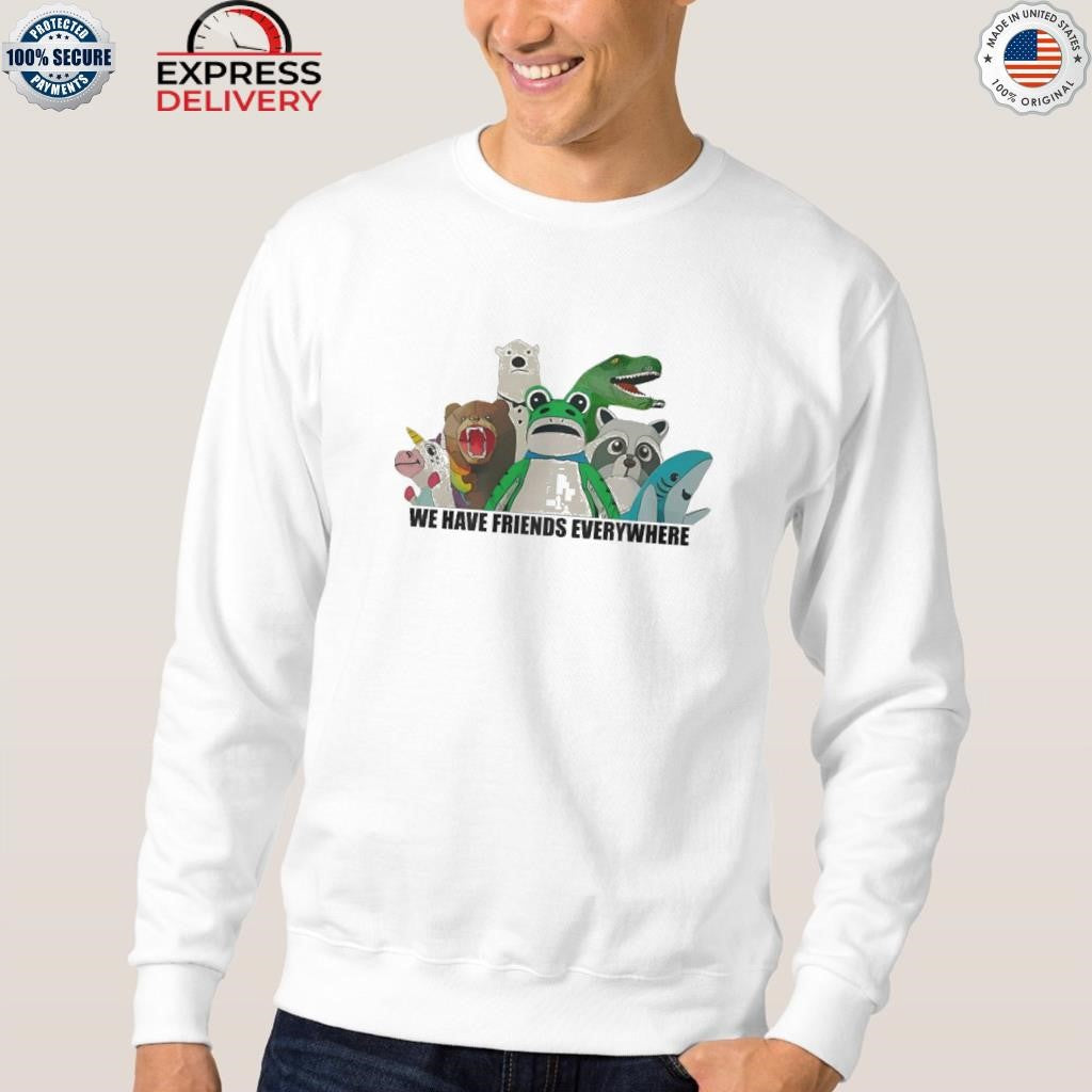 Portland Frog We Have Friends Everywhere Shirt