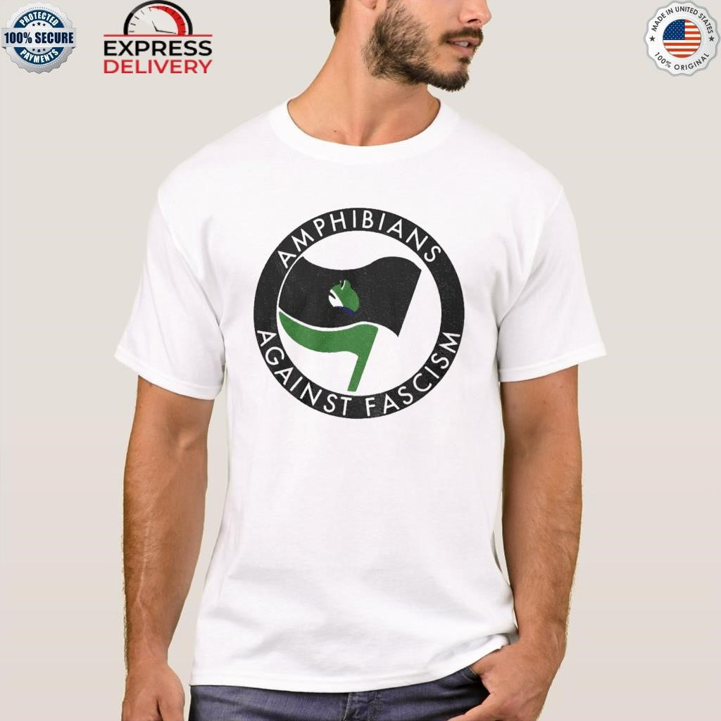 Portland Frogs Amphibians Against Fascism Antifa Shirt