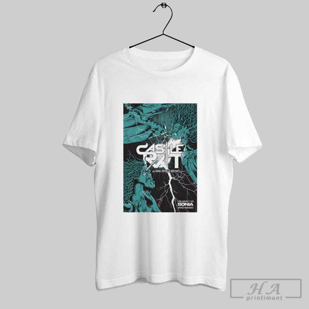 Official Poster Castle Rat In Cambridge Ma On Friday September 5 2025 T-Shirts, Hoodie, Sweatshirt | InkRitualCo.com