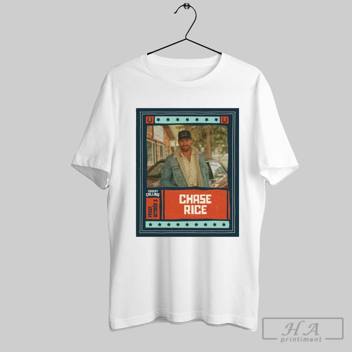 Official Poster Country Calling Festival Chase Rice Friday October 3 2025 T-Shirts, Hoodie, Sweatshirt | InkRitualCo.com