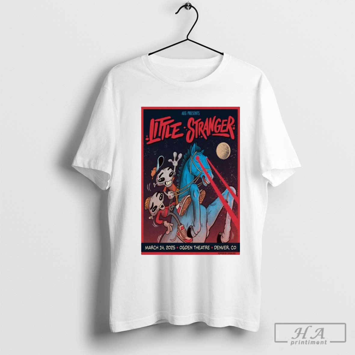 Official Poster Event Little Stranger Denver Co 14 March 2025 T-Shirts, Hoodie, Sweatshirt | InkRitualCo.com