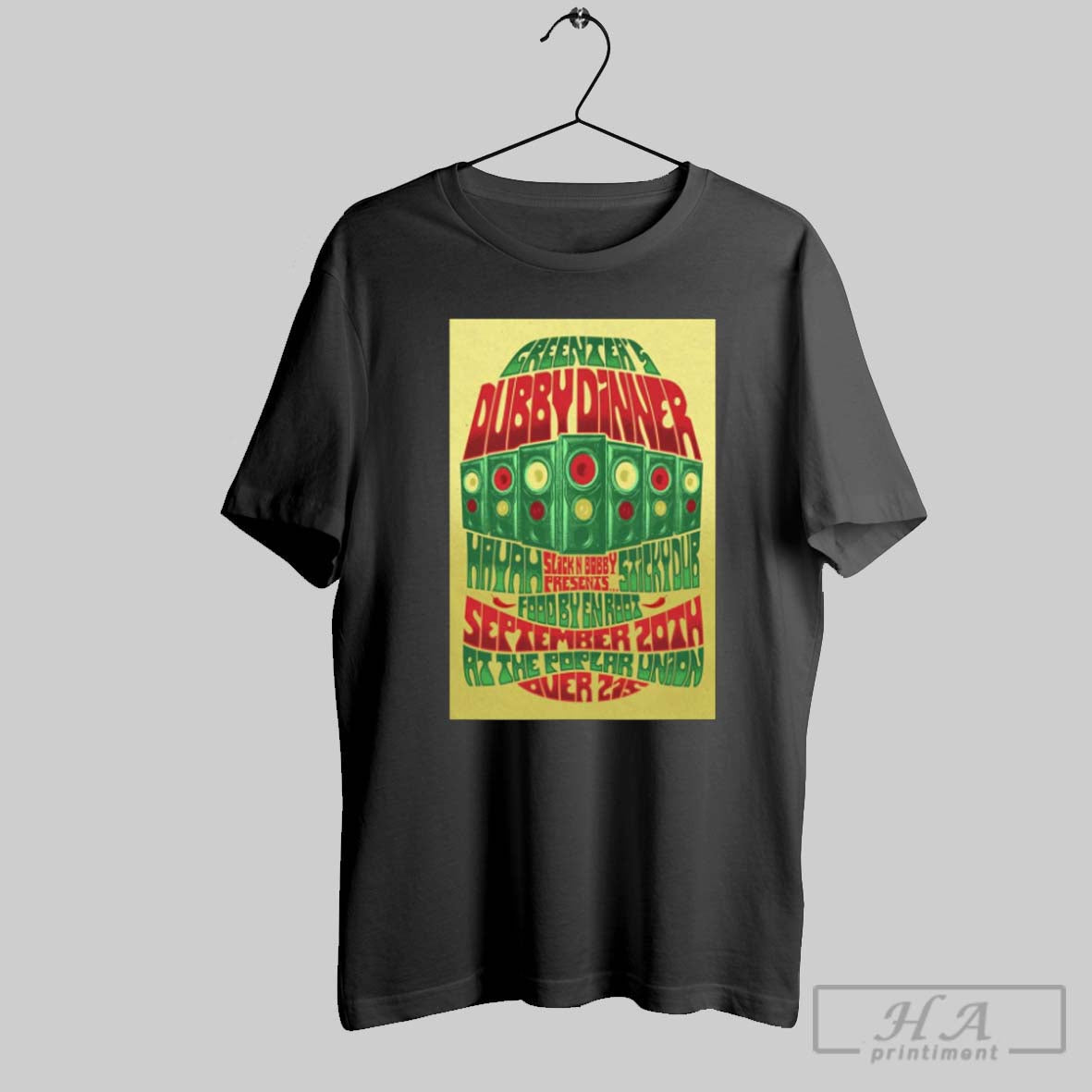 Official Poster Greenteas Dubby Dinner Fall Tour September 2025 Poplar Union London T-Shirts, Hoodie, Sweatshirt