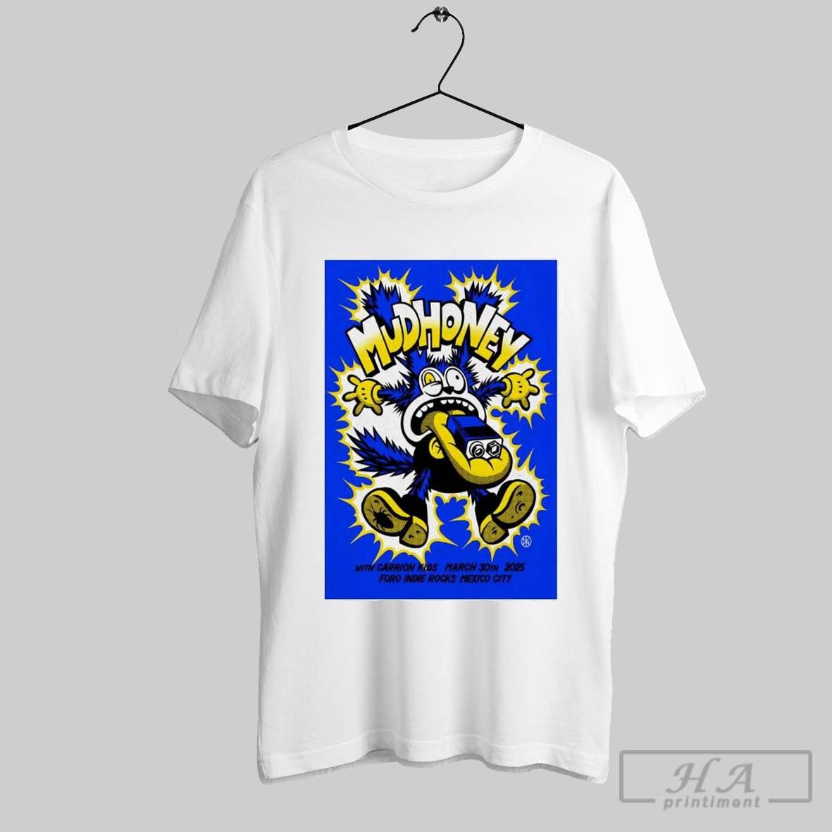 Official Poster Mudhoney Foro Indie Rocks March 30th 2025 Tour Mexico City T-Shirts, Hoodie, Sweatshirt | InkRitualCo.com