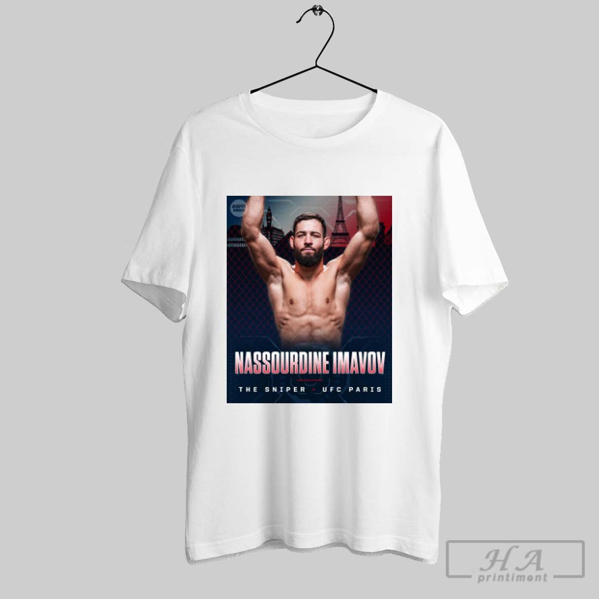 Official Poster Nassourdine Imavov Defeats Caio Borralho The Sniper Ufc Paris 2025 T-Shirts, Hoodie, Sweatshirt