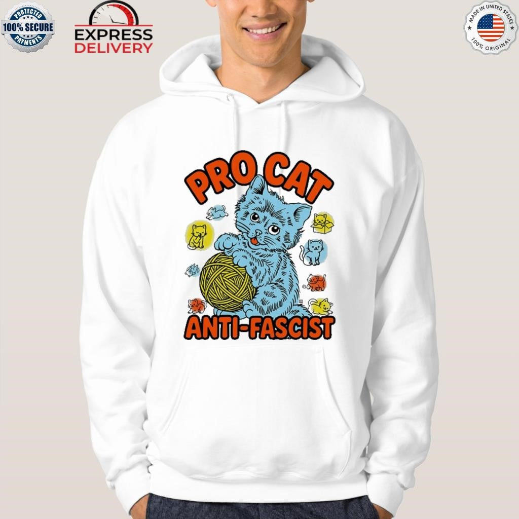 Pro Cat Anti Fascist Shirt