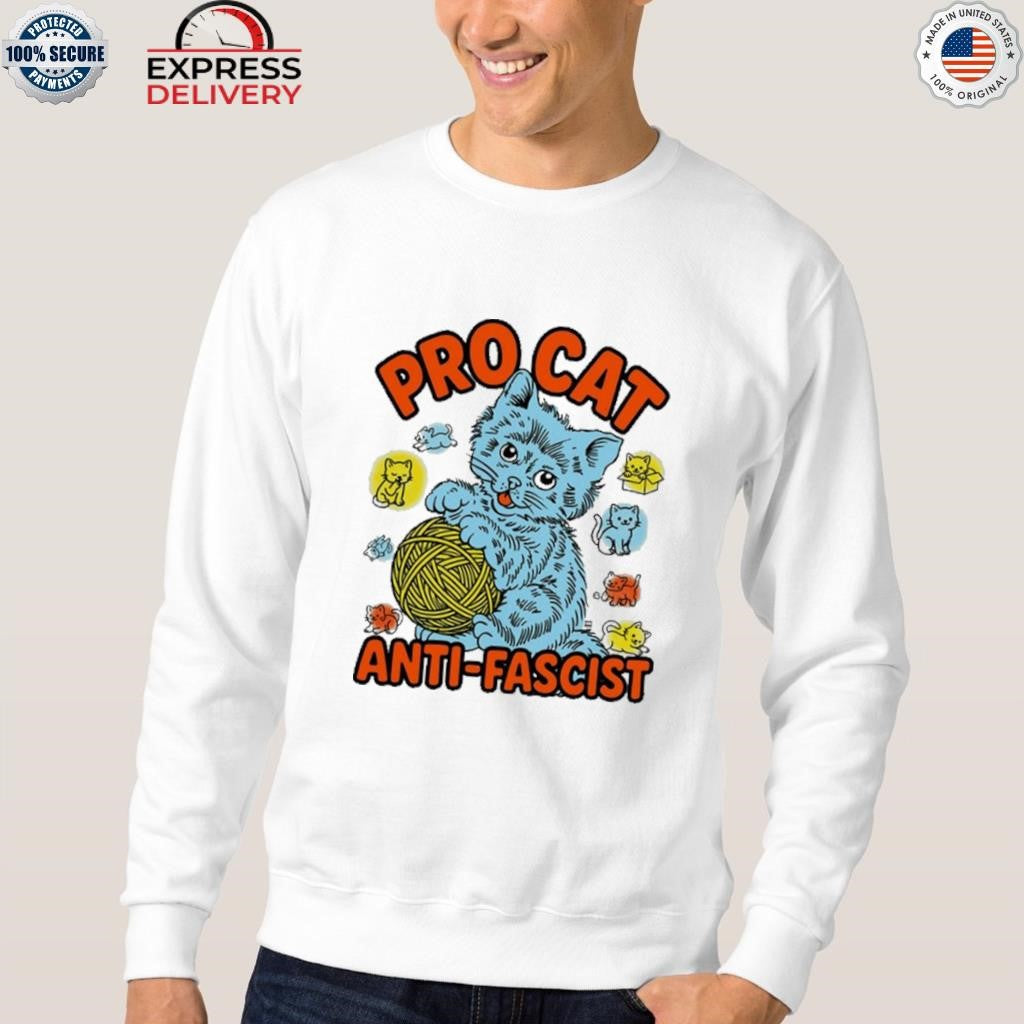 Pro Cat Anti Fascist Shirt