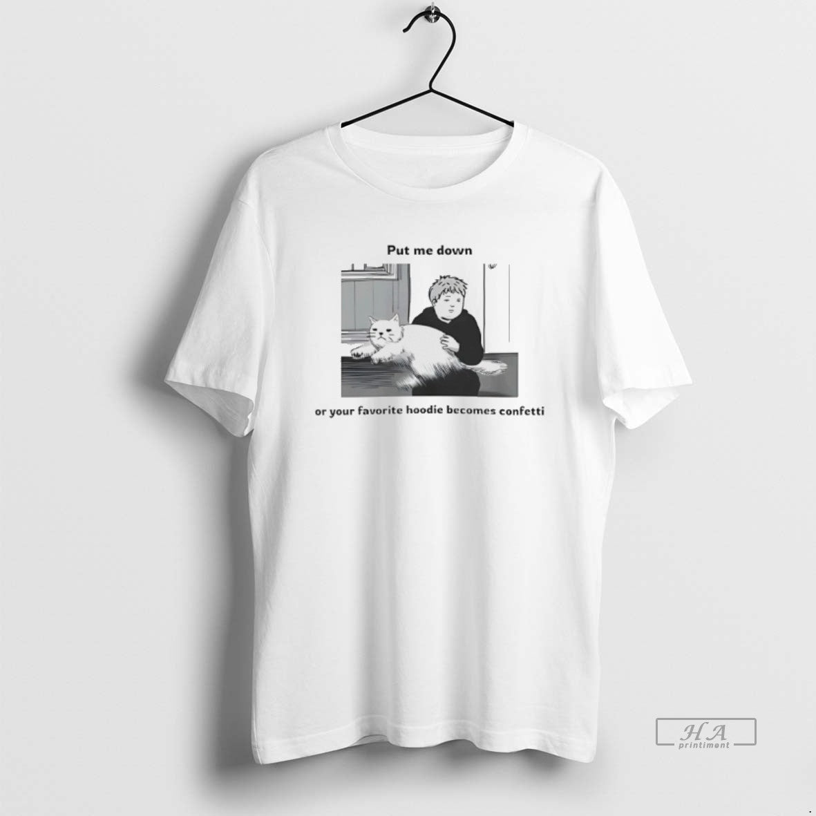 Official Put Me Down Or Your Favorite Becomes Confetti T-Shirts, Hoodie, Sweatshirt | InkRitualCo.com