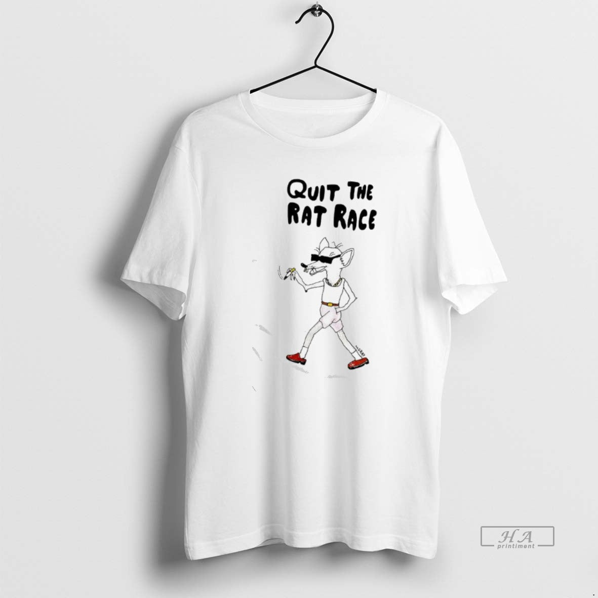 Official Quit The Rat Race Graphic T-Shirts, Hoodie, Sweatshirt | InkRitualCo.com