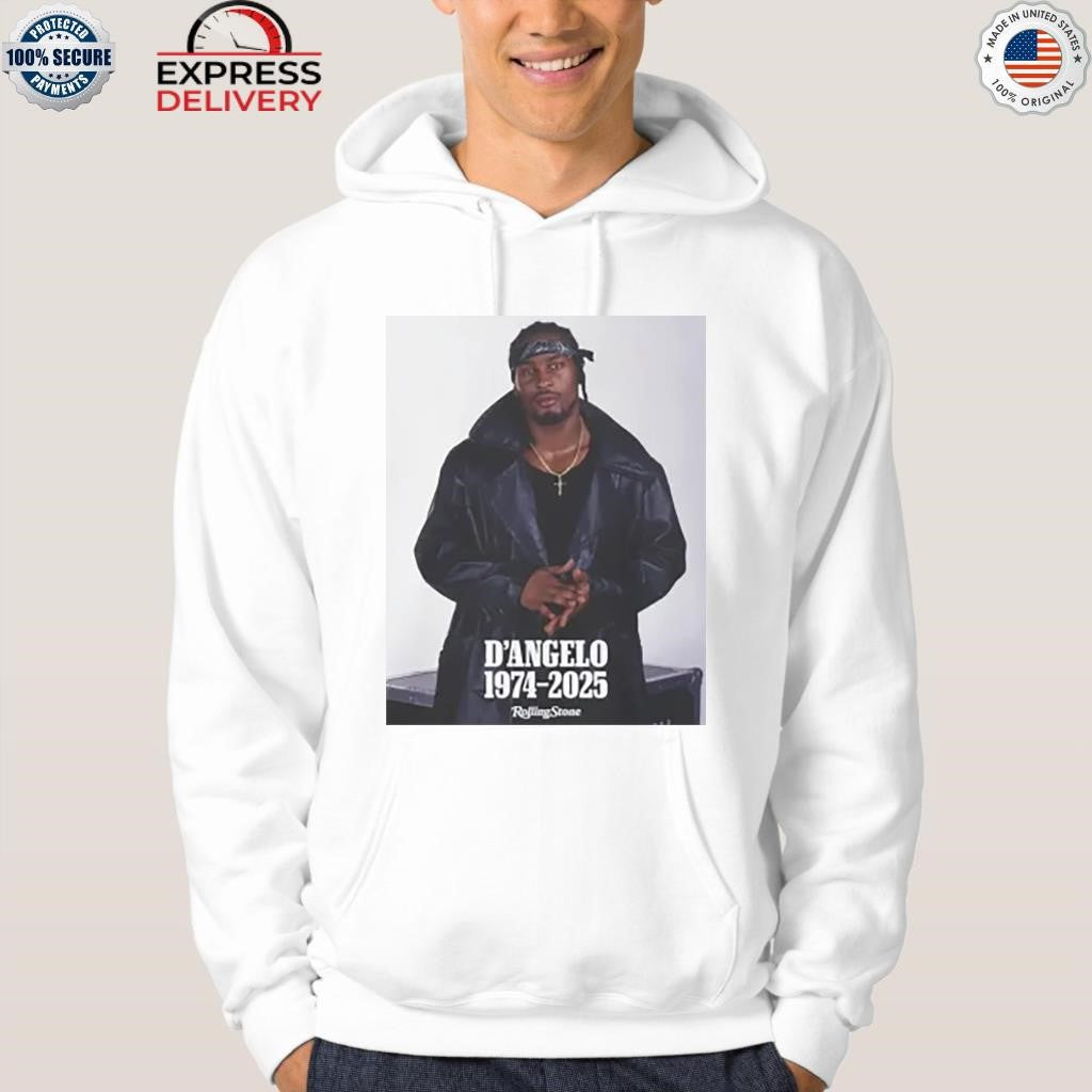 RIP D’Angelo Died At Age 51 1974 2025 Shirt