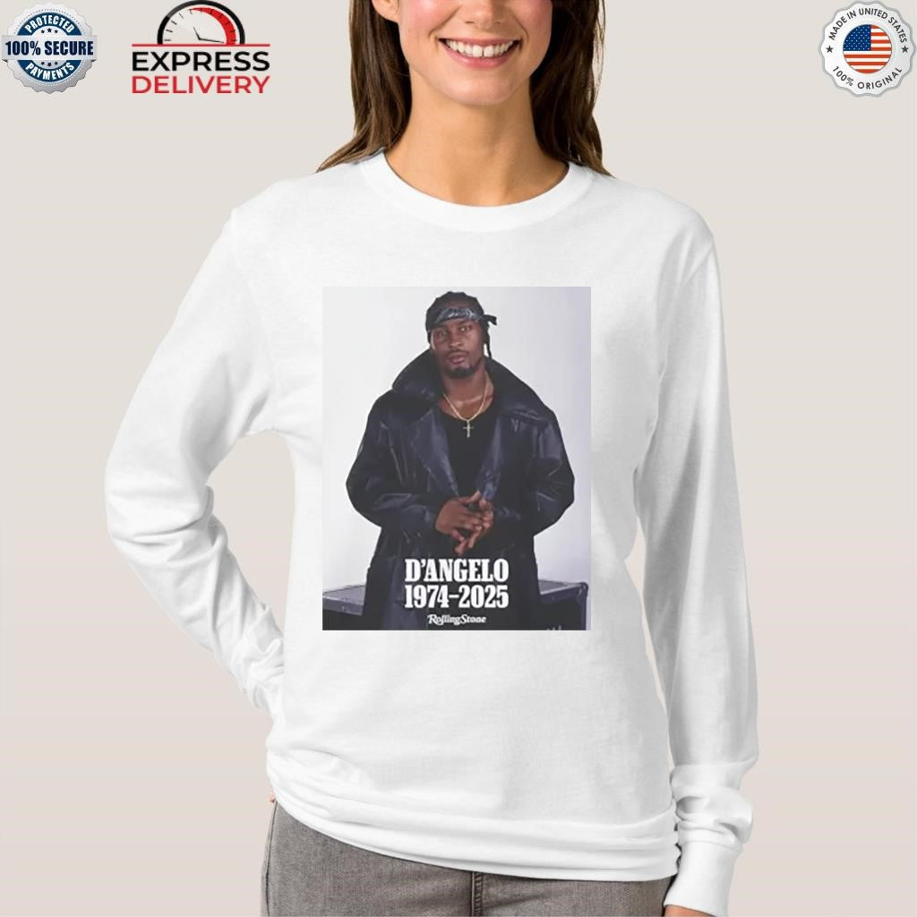 RIP D’Angelo Died At Age 51 1974 2025 Shirt
