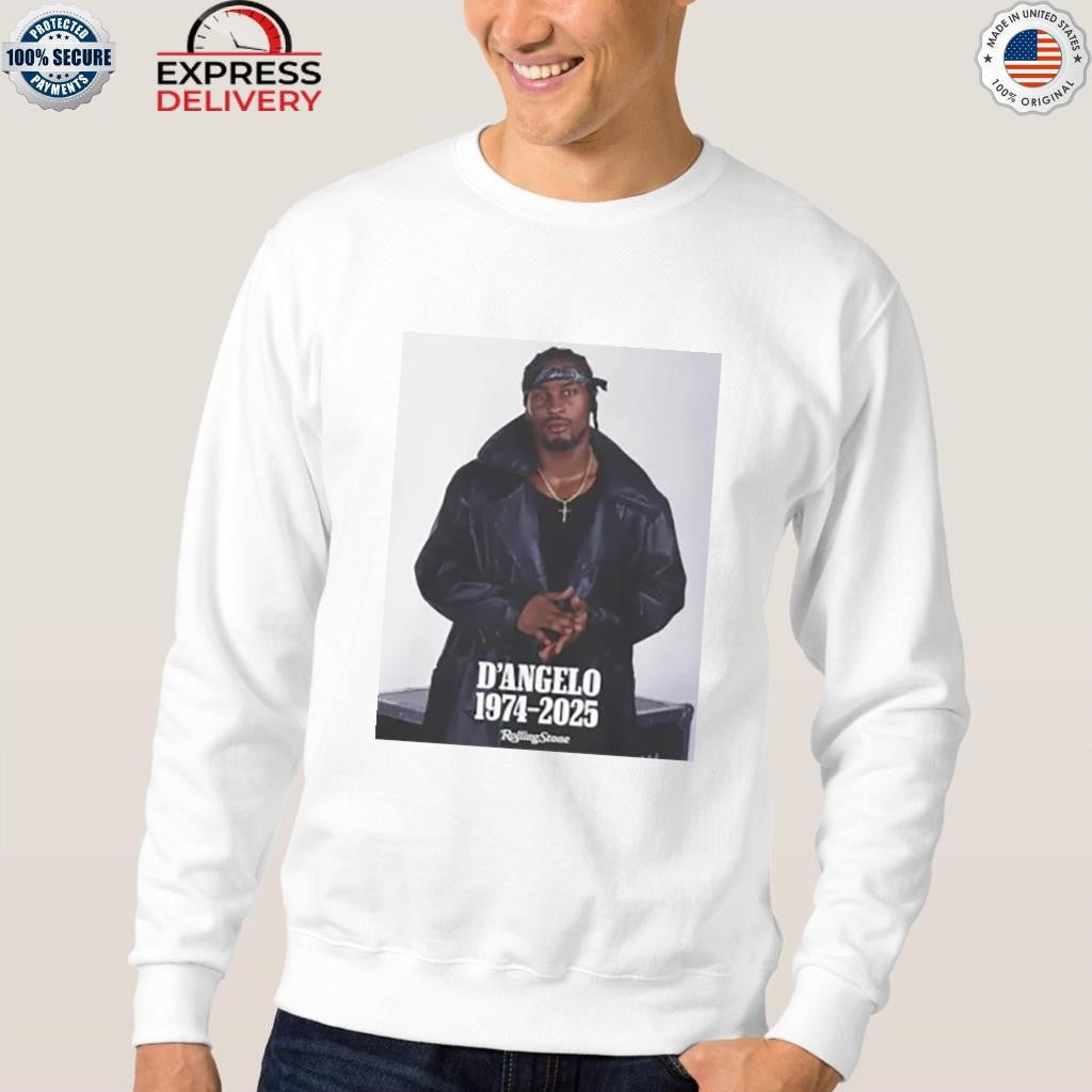 RIP D’Angelo Died At Age 51 1974 2025 Shirt