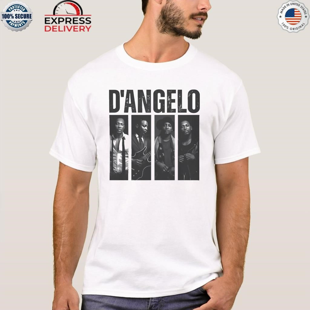 RIP D’Angelo Thanks For Memories 1974 2025 Shirt
