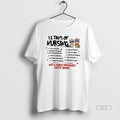 Official Raccoon 12 Days Of Nursing And A Nurse Who Really Needs To Pee T-Shirts, Hoodie, Sweatshirt | InkRitualCo.com