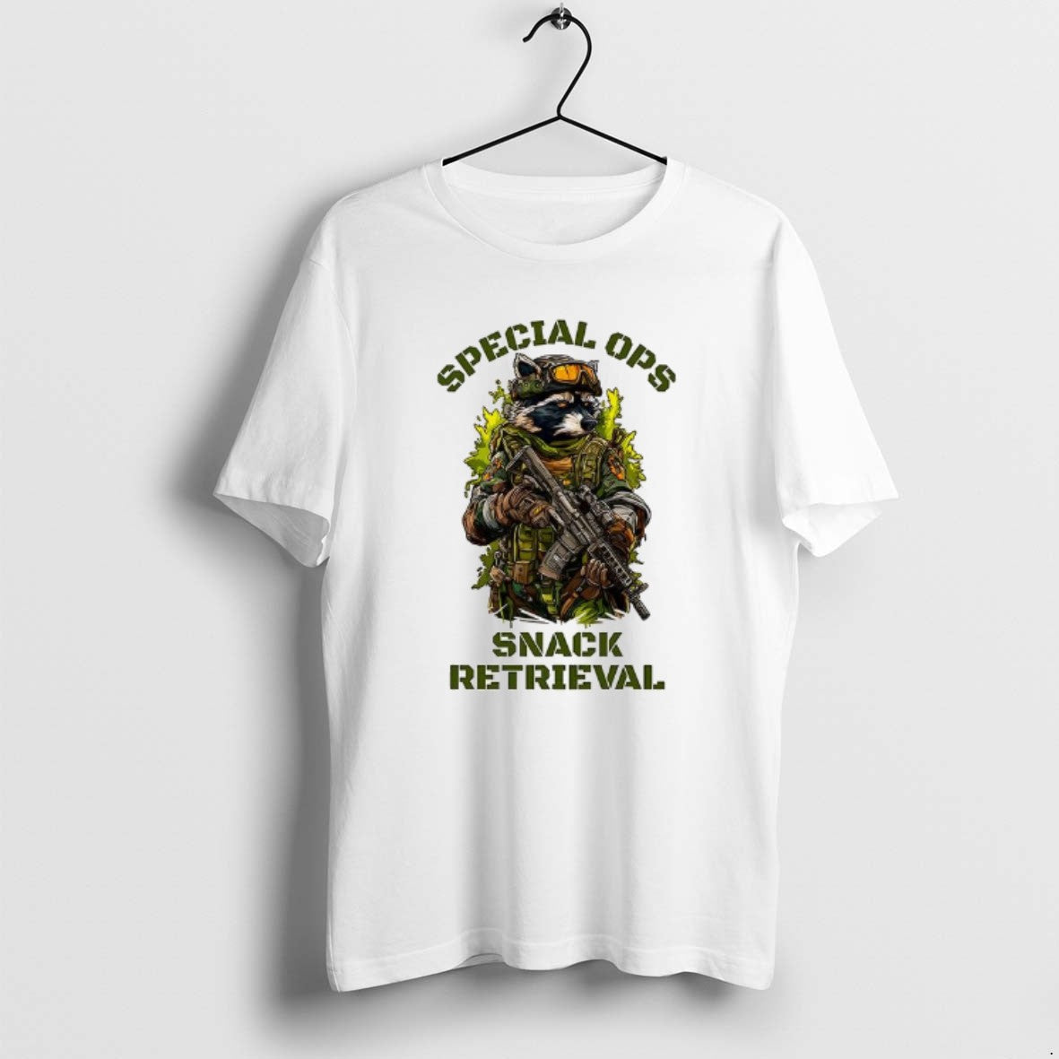 Official Raccoon In Combat Gear Special Ops Snack Retieval T-Shirts, Hoodie, Sweatshirt | InkRitualCo.com