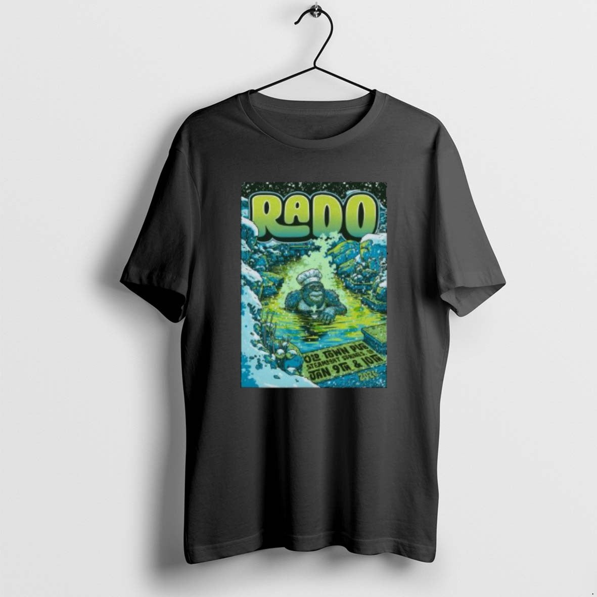 Official Rado In Steamboat Springs Co On Jan 9 10 2026 Circle Black T-Shirts, Hoodie, Sweatshirt | InkRitualCo.com