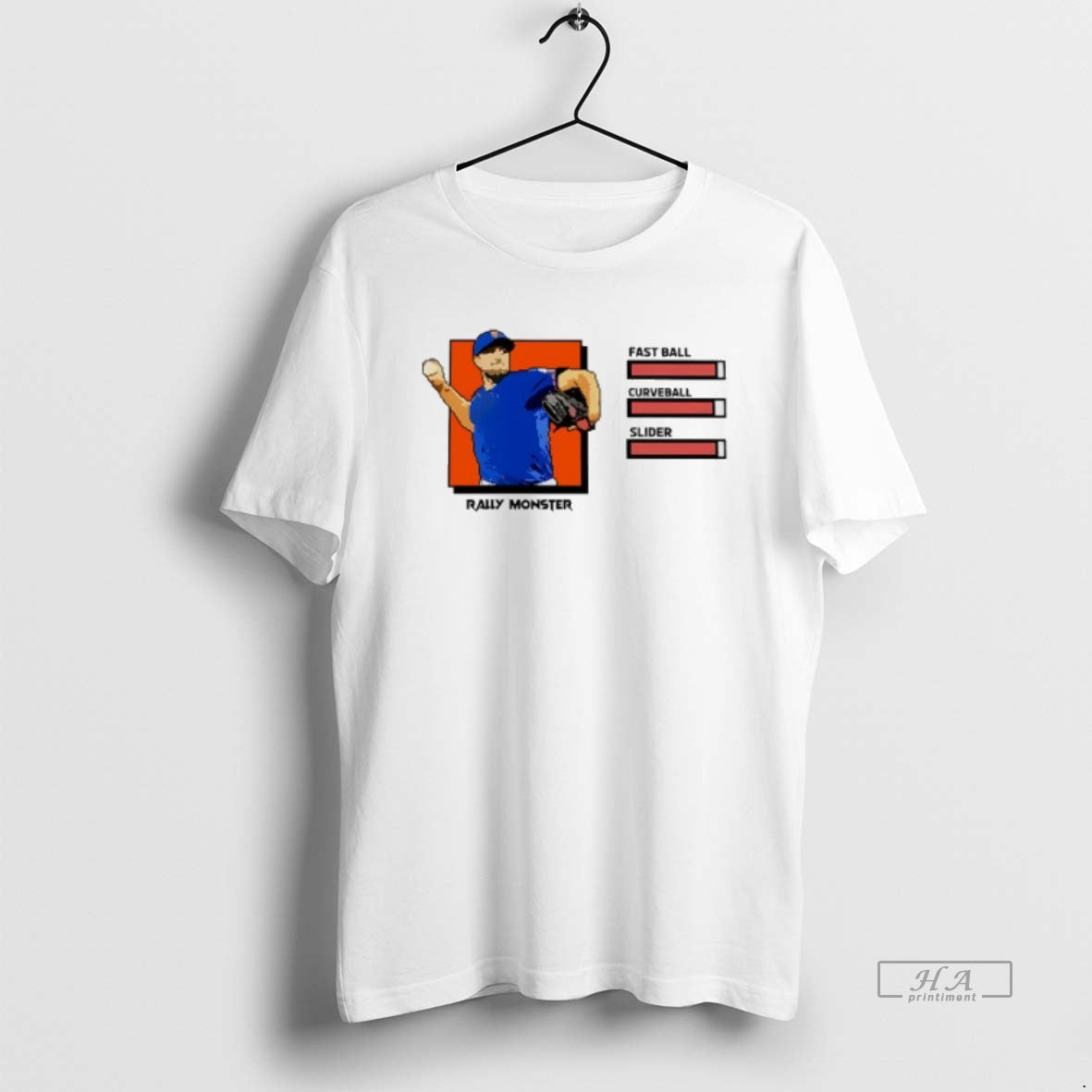 Official Rally Monster Fastball Curveball Slider T-Shirts, Hoodie, Sweatshirt | InkRitualCo.com