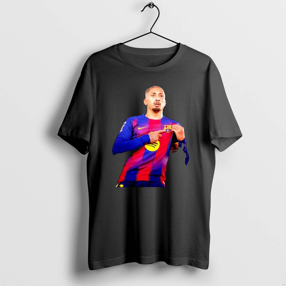 Official Raphinha Barcelona Fc 2025 Graphic Christmas T-Shirts, Hoodie, Sweatshirt | InkRitualCo.com