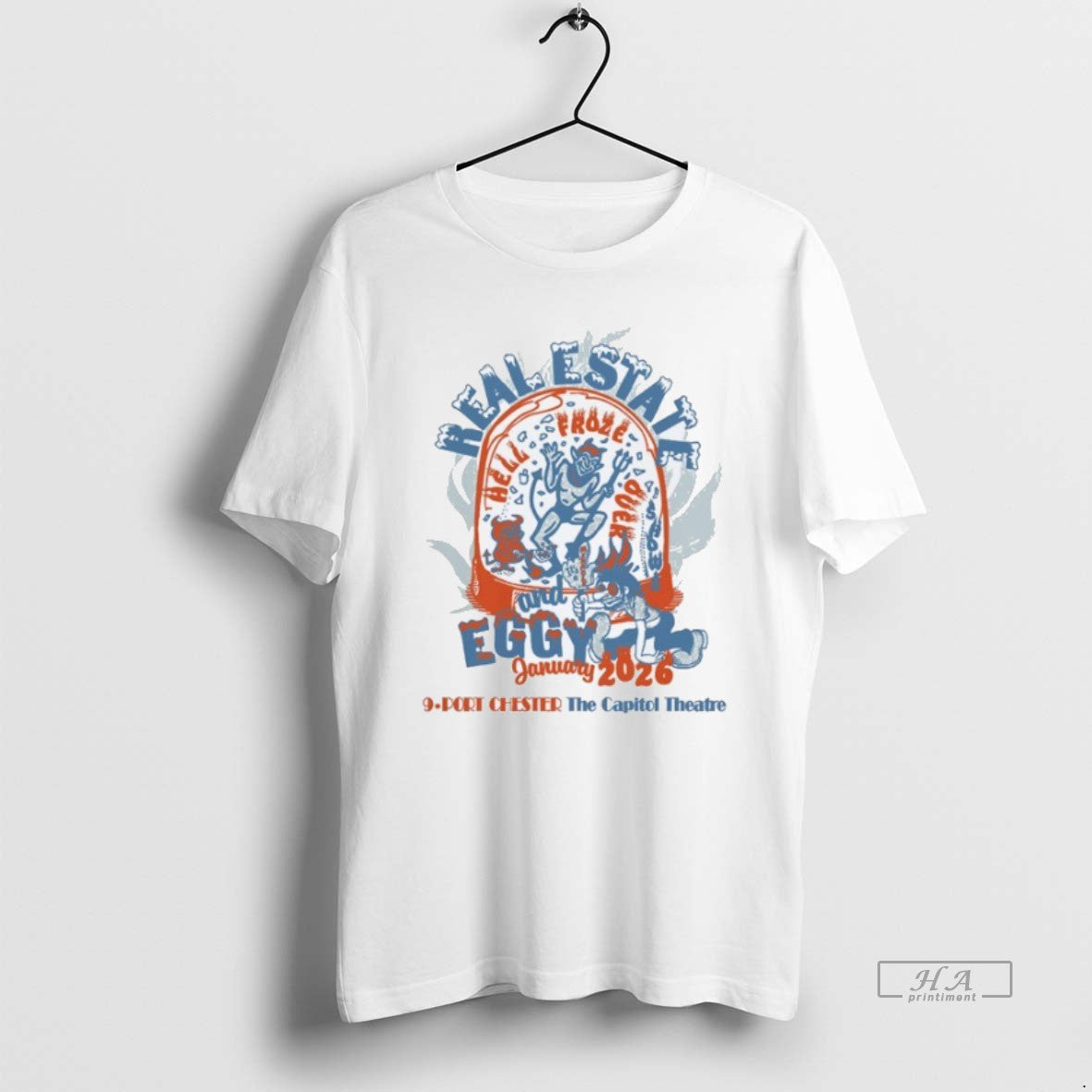 Official Real Estate And Eggy Hell Froze Over Tour 2025 Event At The Capitol Theatre T-Shirts, Hoodie, Sweatshirt
