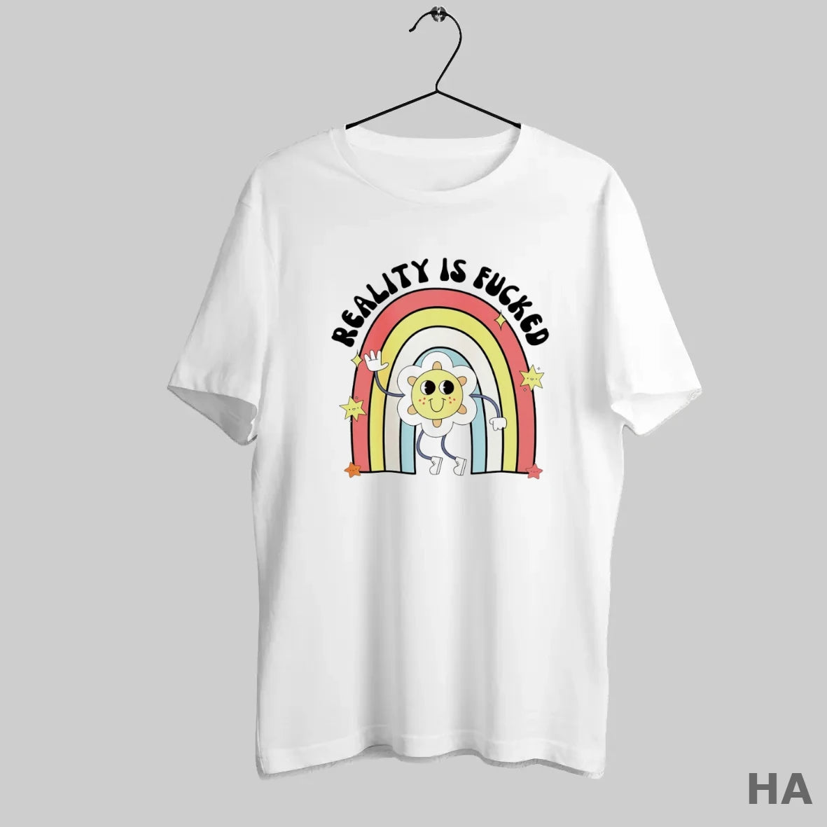Official Reality Is Fucked Rainbow T-Shirts, Hoodie, Sweatshirt | InkRitualCo.com