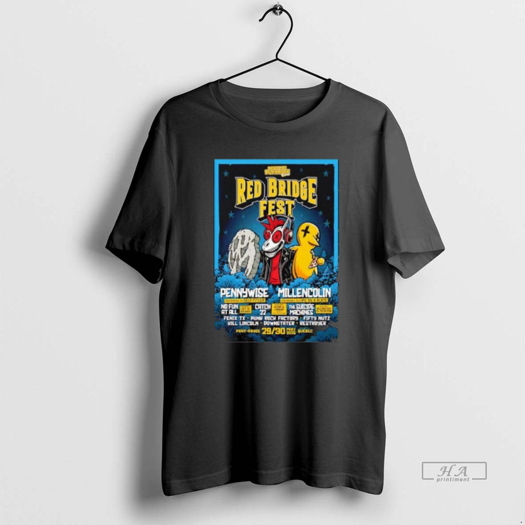 Official Red Bridge Fest People Of Punk Rock 5 29 To 5 0 2026 Quebec T-Shirts, Hoodie, Sweatshirt | InkRitualCo.com