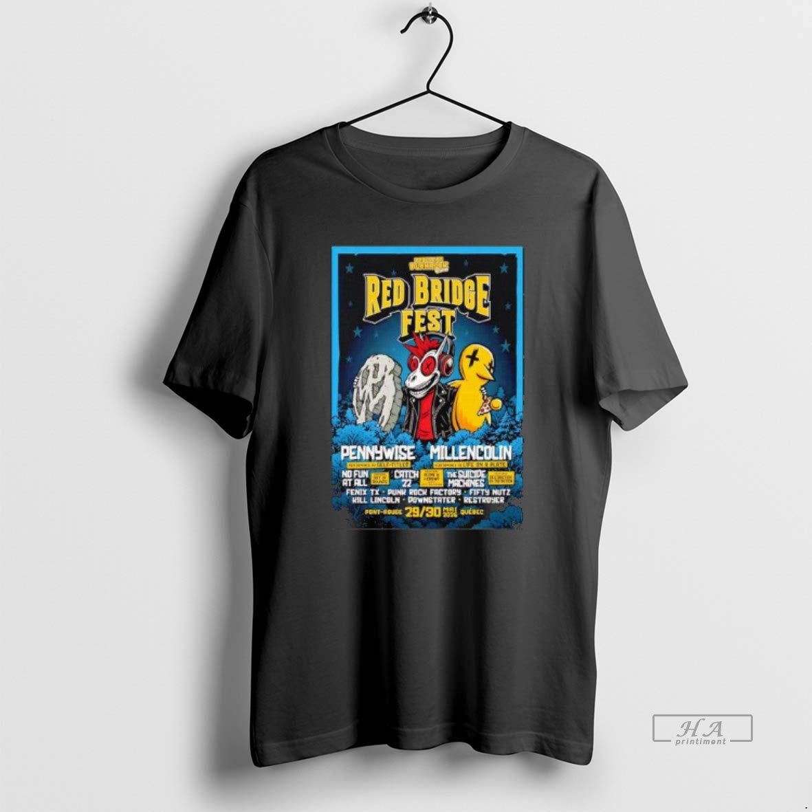 Official Red Bridge Fest People Of Punk Rock 5 29 To 5 0 2026 Quebec T-Shirts, Hoodie, Sweatshirt | InkRitualCo.com