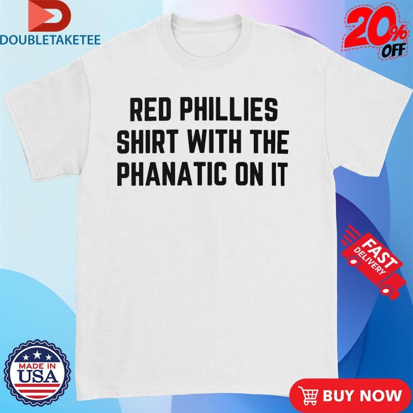 Red Phillies Shirt With The Phanatic On It Meta Shirts