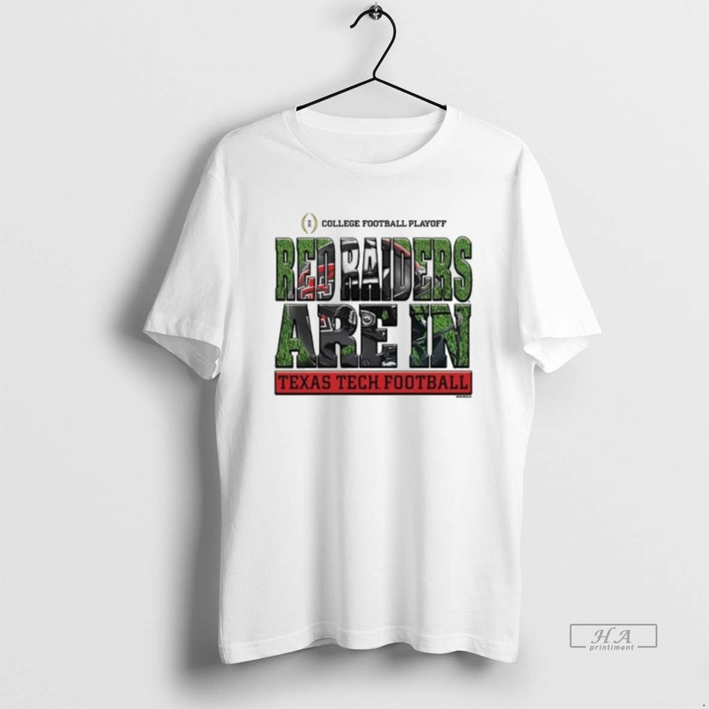 Official Red Raiders Are In Texas Tech Red Raiders 2025 Cfp Bound Helmet T-Shirts, Hoodie, Sweatshirt | InkRitualCo.com