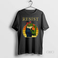 Official Resist Frog Portland Rosie The Riveter Funny Political T-Shirts, Hoodie, Sweatshirt | InkRitualCo.com