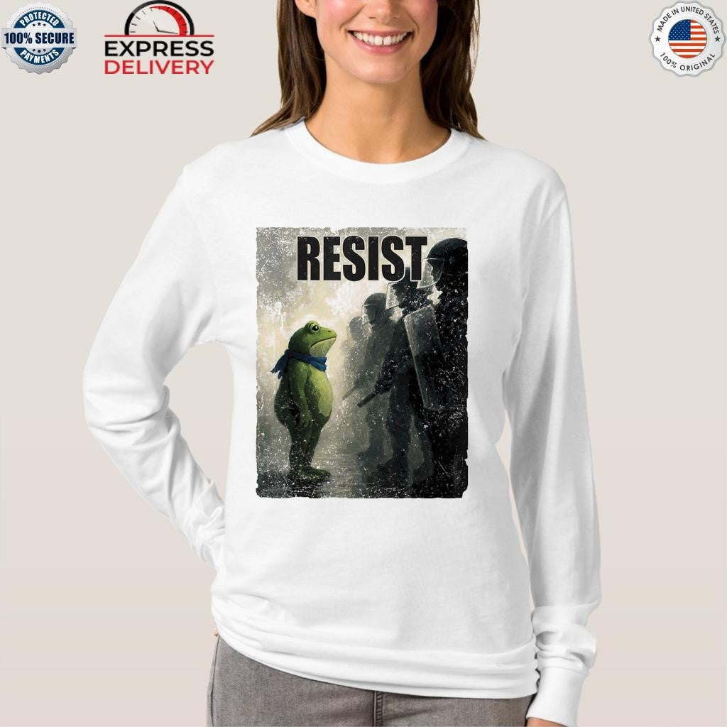 Resist Portland Frog Protest 2025 Shirt