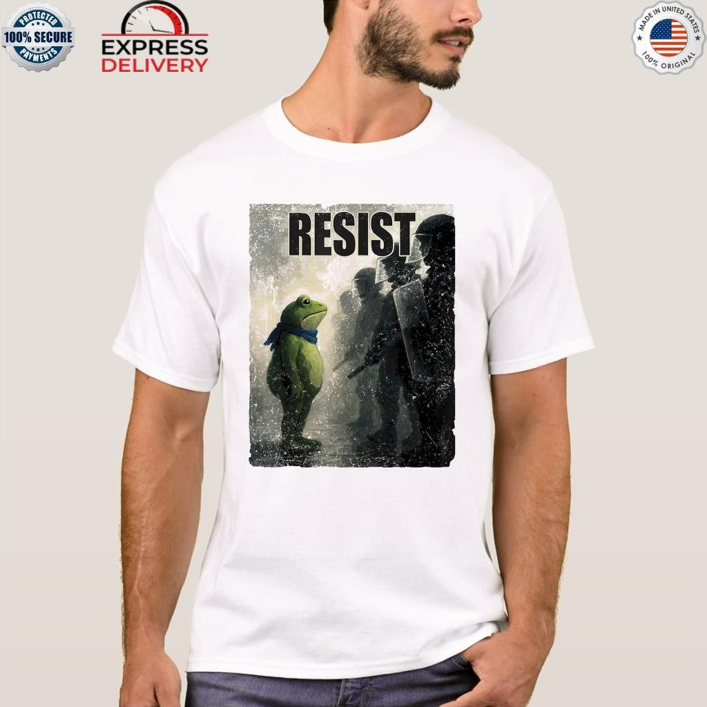 Resist Portland Frog Protest 2025 Shirt