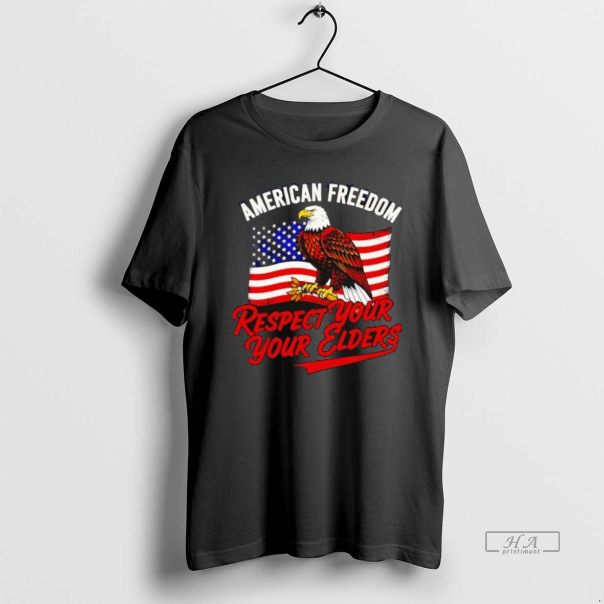 Official Respect Your Elders American Freedom Patriotic Graphic T-Shirts, Hoodie, Sweatshirt | InkRitualCo.com