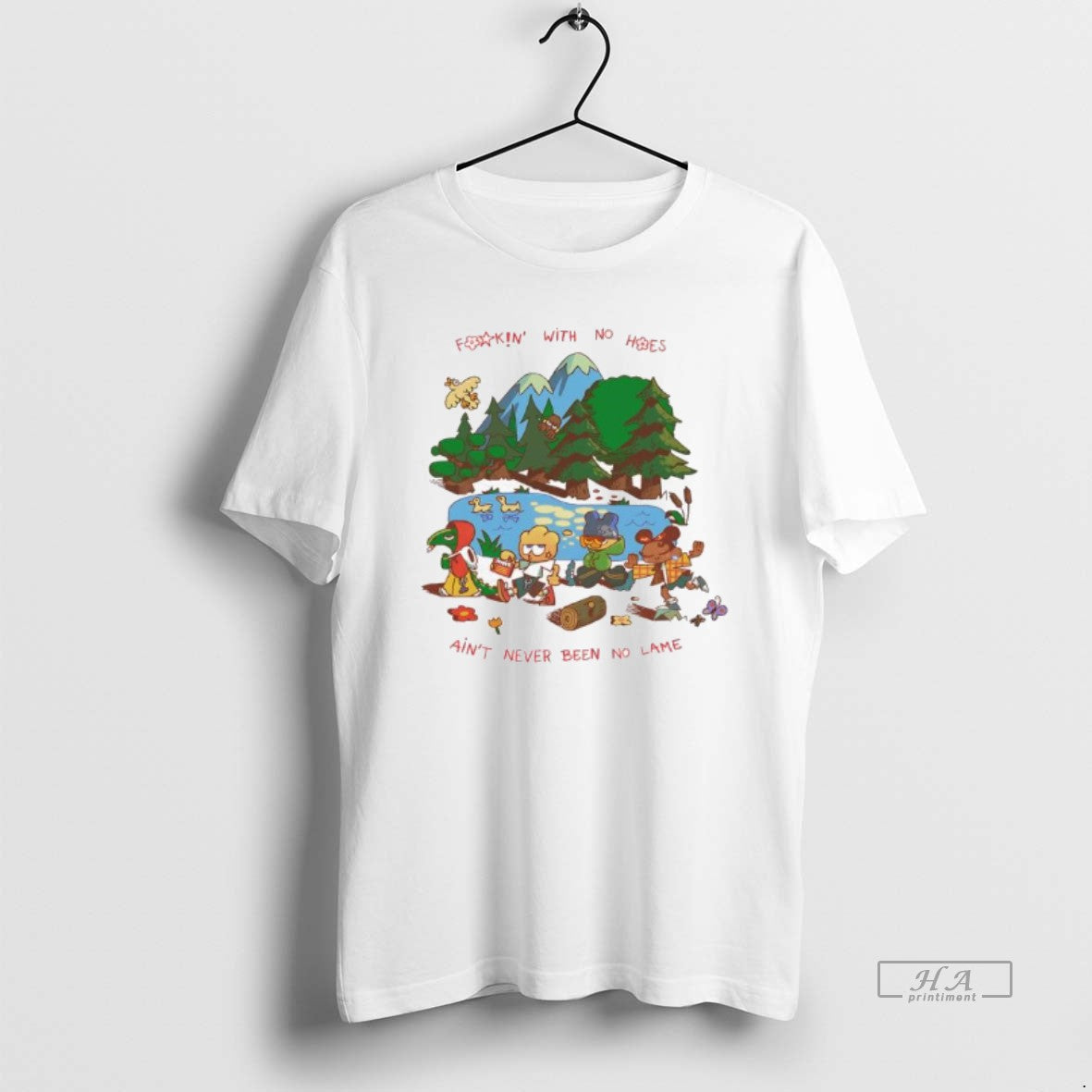 Official Rhymezlikedimez Fookin With No Hoes Aint Never Been No Lame Graphic T-Shirts, Hoodie, Sweatshirt | InkRitualCo.com