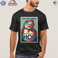 Ribbit Resist Repeat No Hope Without Hop Shirt