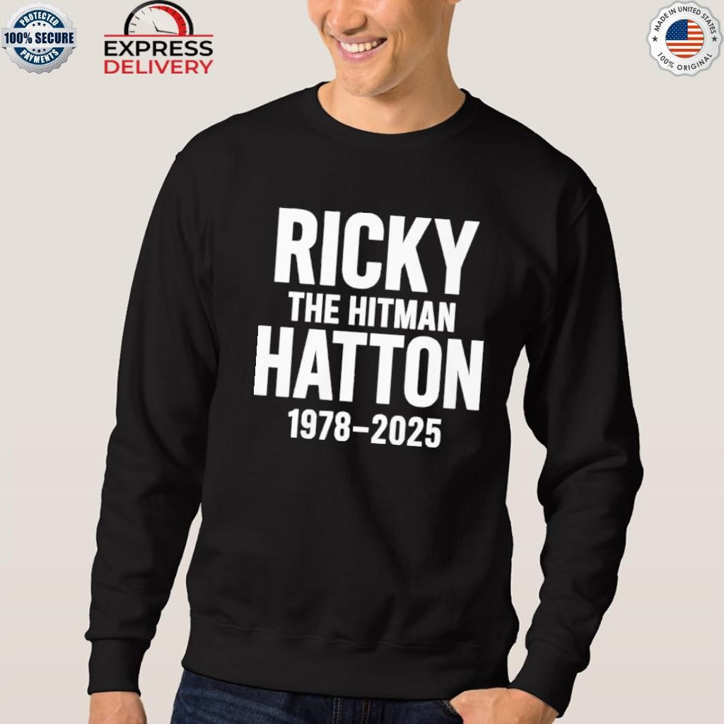 Ricky The Hitman Hatton 1978-2025 Shirt
