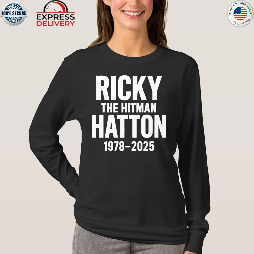 Ricky The Hitman Hatton 1978-2025 Shirt
