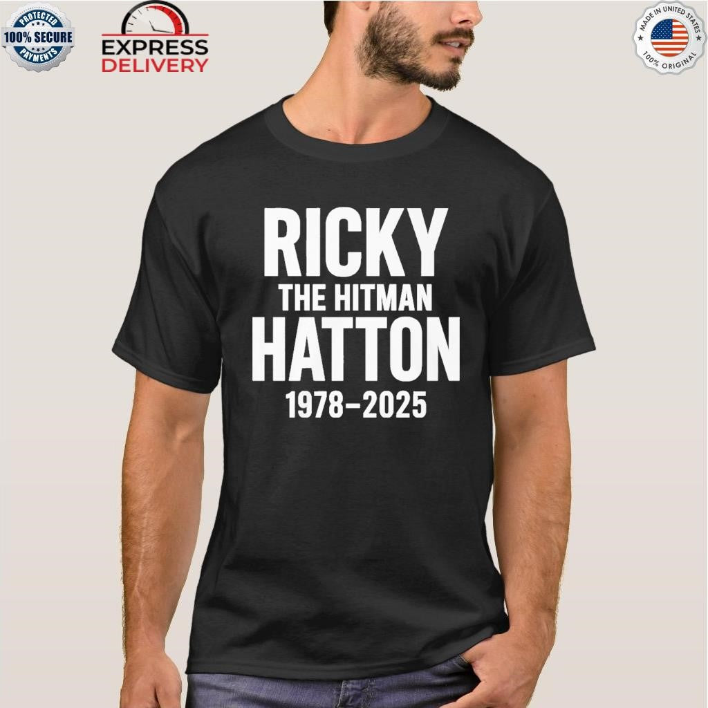 Ricky The Hitman Hatton 1978-2025 Shirt