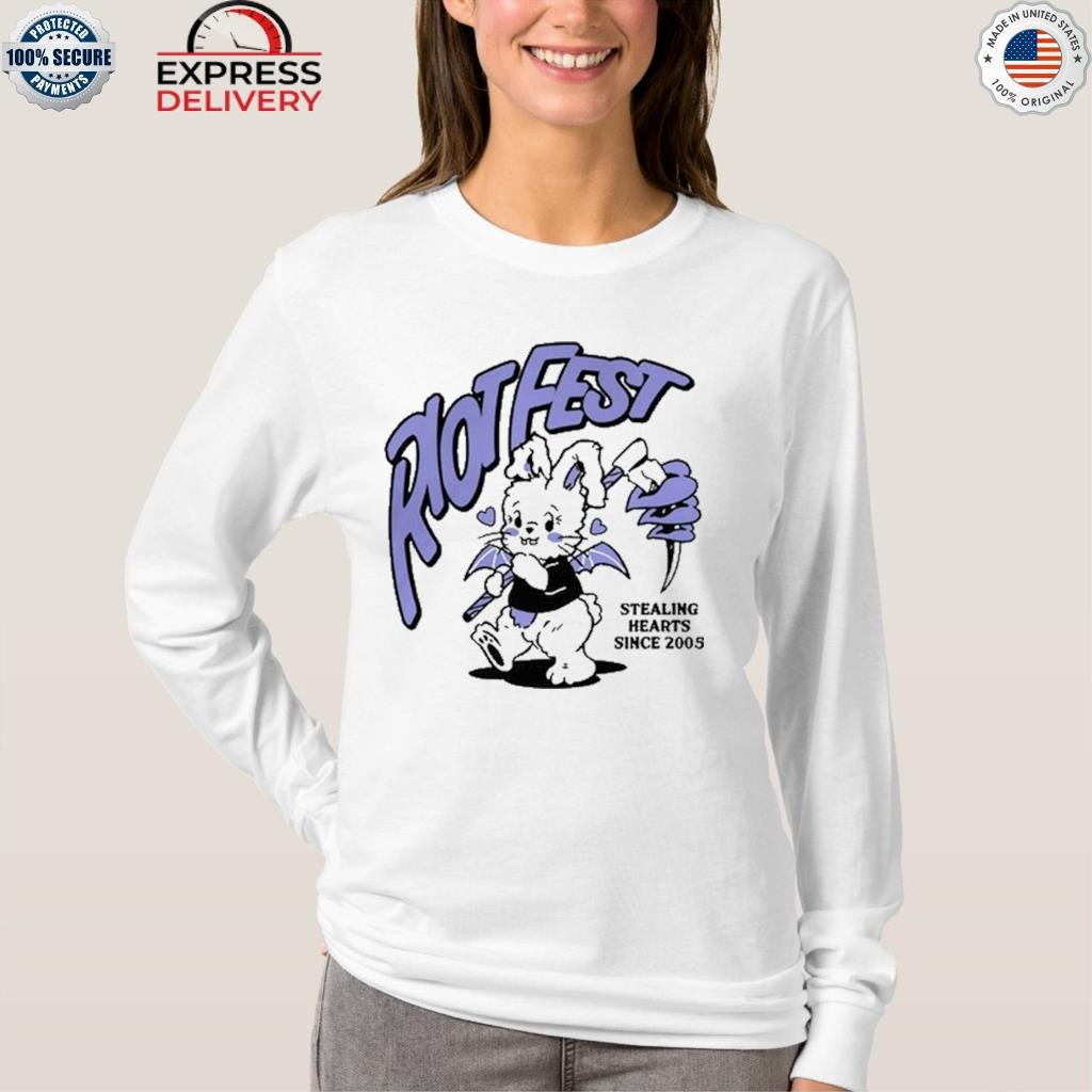 Riot Fest Stealing Hearts Since 2005 Shirt