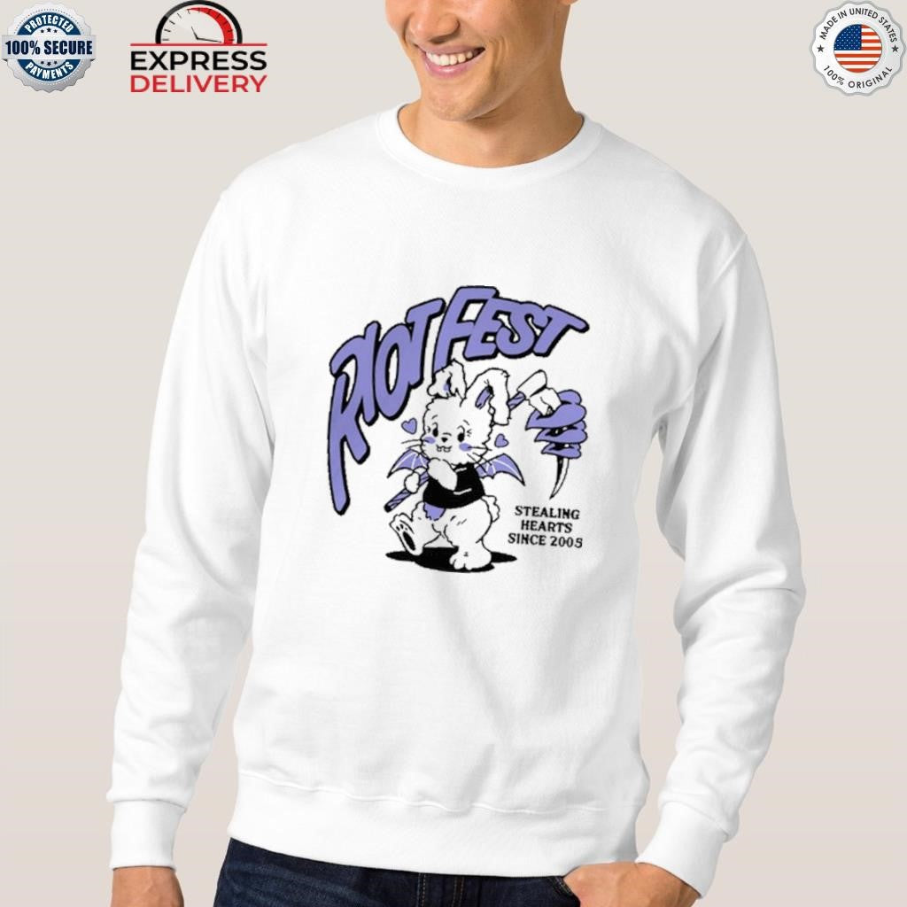 Riot Fest Stealing Hearts Since 2005 Shirt