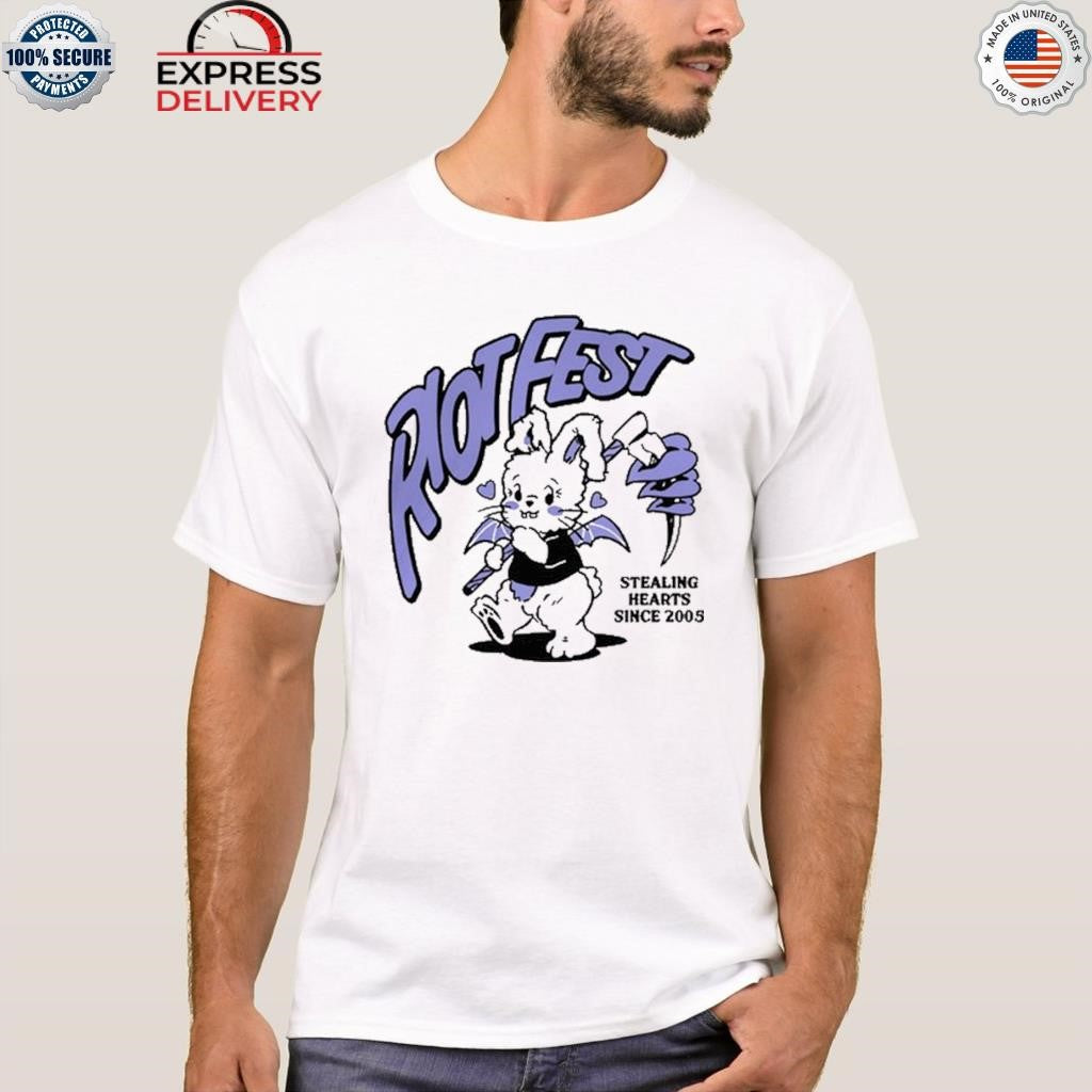 Riot Fest Stealing Hearts Since 2005 Shirt