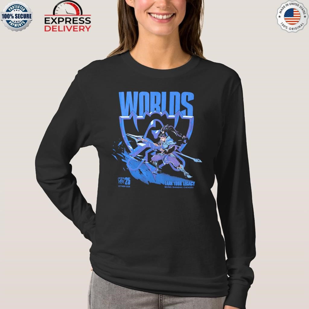 Riot Games Worlds 2025 Xin Zhao Shirt