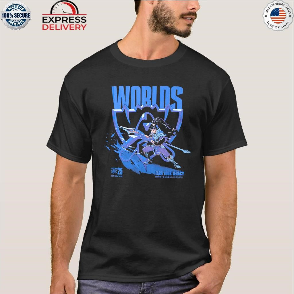 Riot Games Worlds 2025 Xin Zhao Shirt