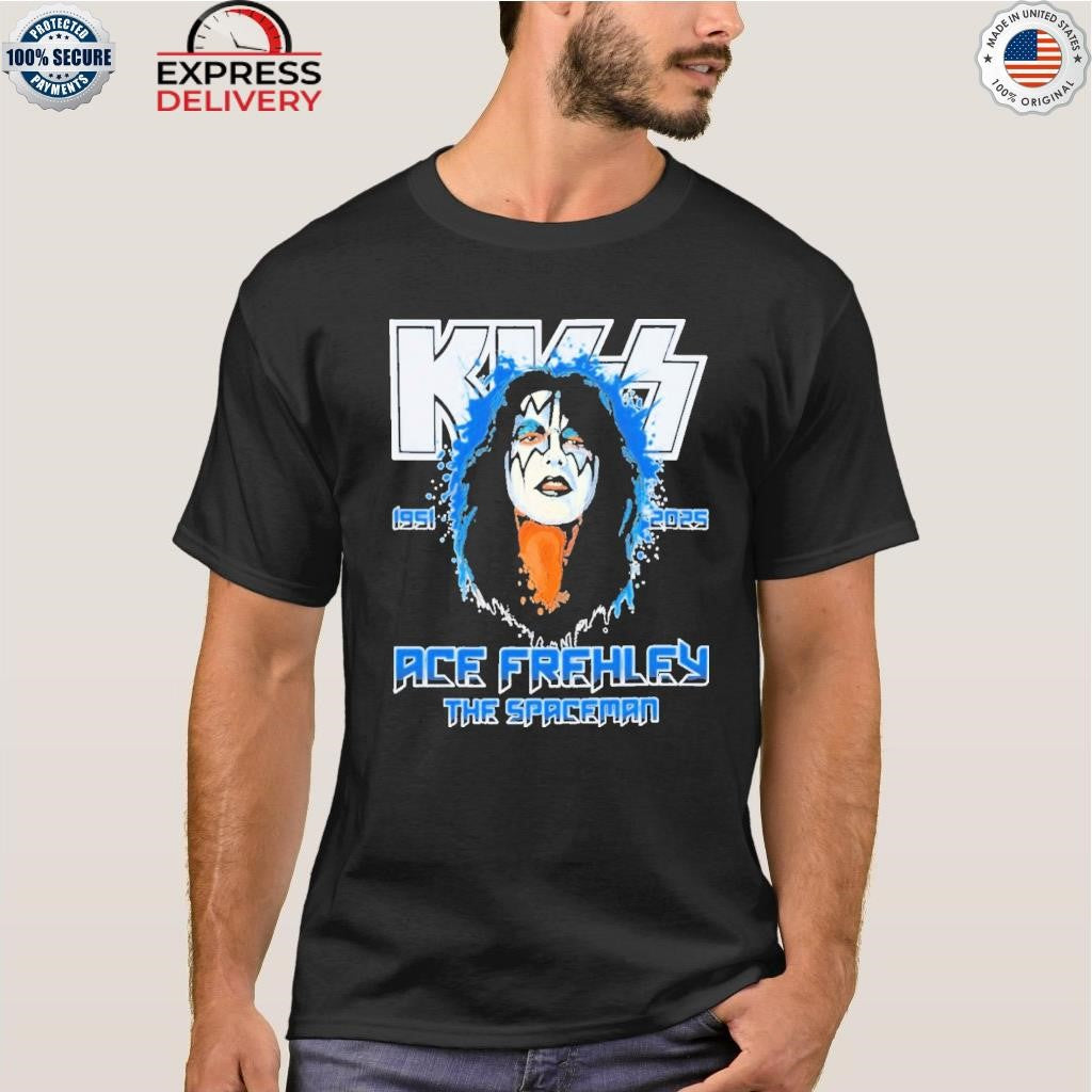 Rip Ace-Frehley The Spaceman 1951-2025 Shirt