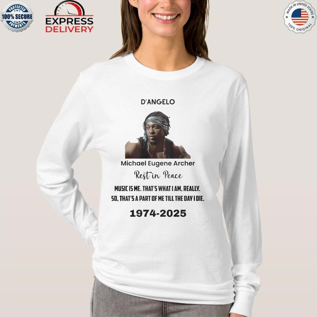 Rip D’Angelo Rest In Peace Shirt