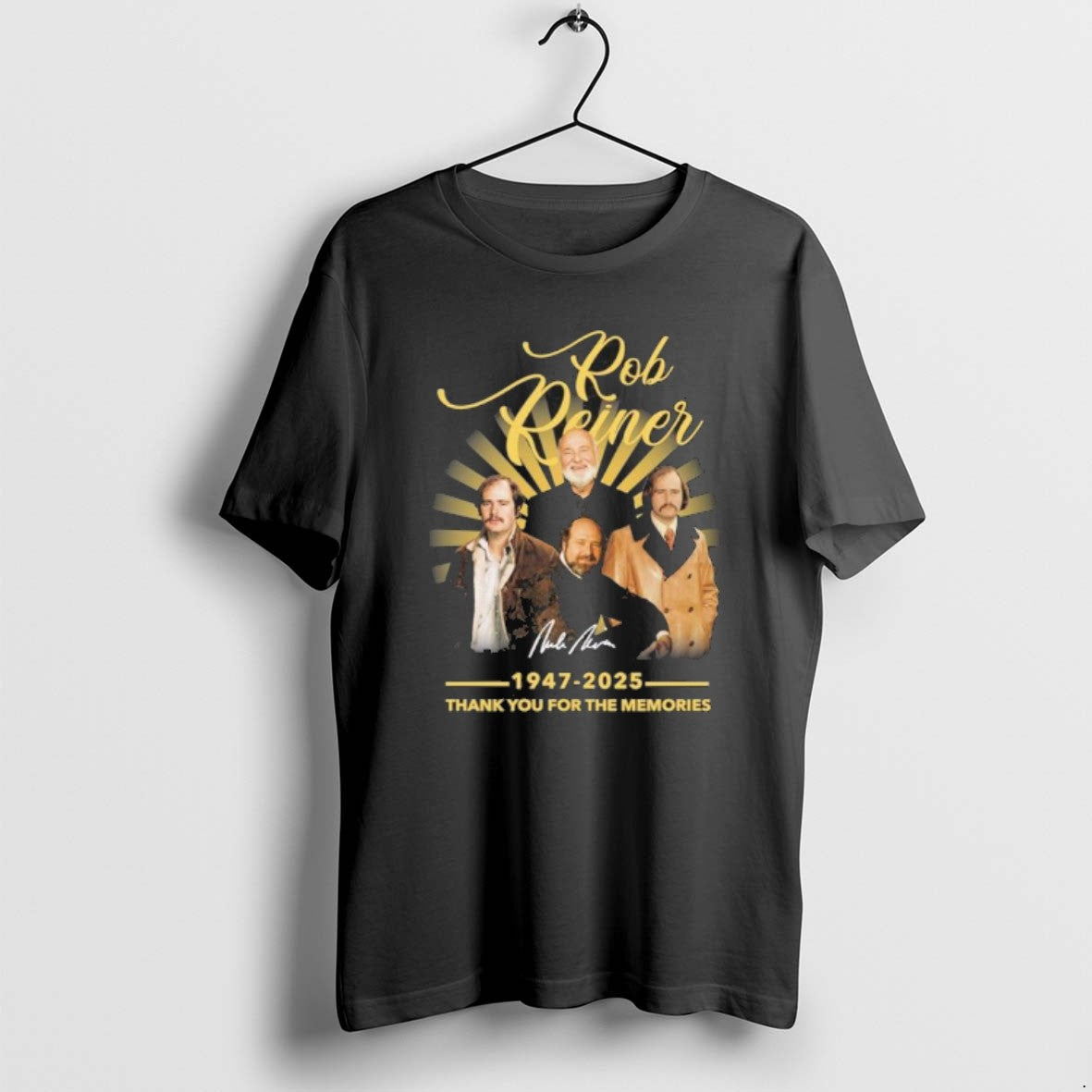 Official Rip Rob Reiner 1947 2025 Thank You For The Memories T-Shirts, Hoodie, Sweatshirt | InkRitualCo.com
